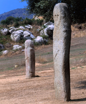 Menhirs, Neolithic to early Bronze Age (photo)
