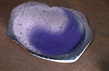 Concave mirror, from La Venta, 500-400 BC (haematite)