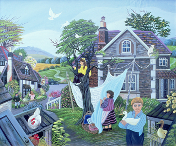 A Place in the Country, 1988 (oil on canvas)