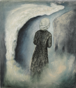 Mohammed In Gabriel's Light, 2010 (oil on canvas)