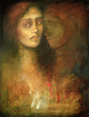 Silent Tears, 2003 (oil on canvas)
