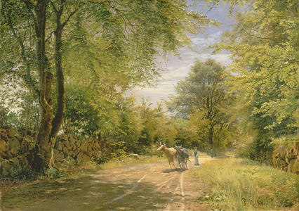 The Young Cowherd, 1881 (oil on canvas)