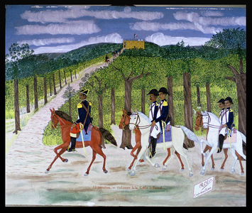 Jean-Jacques Dessalines - the way to his head-quarters at Crete-a-Pierrot