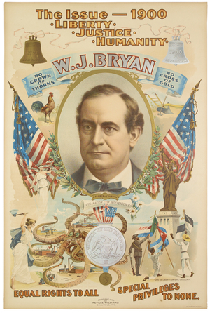 The Issue - 1900: Liberty, Justice, Humanity, published by Neville Williams, Ohio, 1900 (chromolitho)