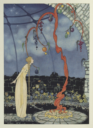 Illustration from Sophie de Segur's 'Old French Fairytales', published in 1920 (colour litho)