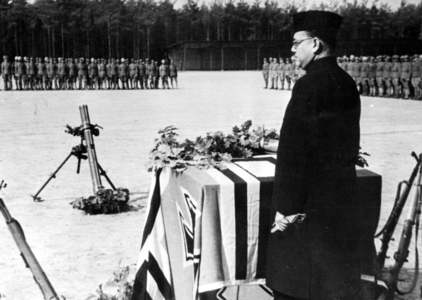Subhas Chandra Bose, 1941-43 (b/w photo)