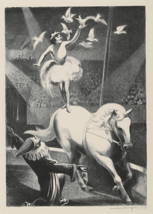 The Circus, 1930 (litho)