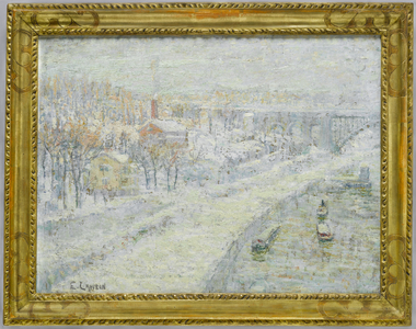 Winter Landscape: Washington Bridge, c.1907-10 (oil on canvas)