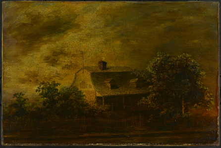 Farmhouse of F. B. Guest, c.1868 (oil on canvas)