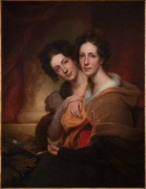 The Sisters (Eleanor and Rosalba Peale), 1826 (oil on canvas)