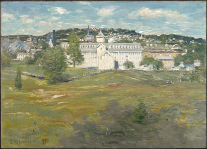 Willimantic Thread Factory, 1893 (oil on canvas)