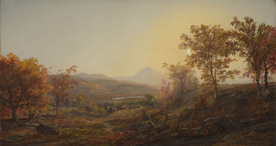 Autumn at Mount Chocorua, 1869 (oil on canvas)