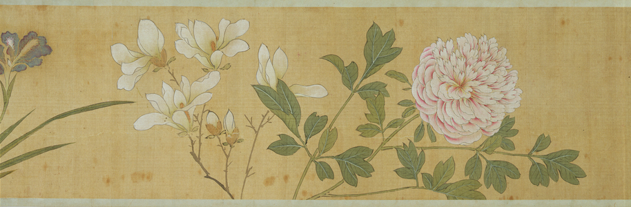 One Hundred Flowers, early 17th century (painted silk) (detail: see also 207347-58)
