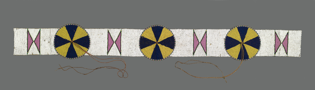 Blanket strip, late 1880s (mixed media)