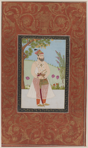 Iraj Khan, 1875-1900 (opaque w/c & gold on paper)