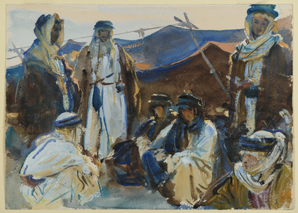 Bedouin Camp, c.1905-06 (w/c on paper)