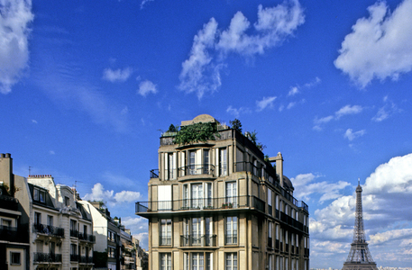 Housing building, 51 rue Raynouard in Paris 75016. Construction 1932-1934, architects Auguste (1874-1954) and Gustave (1876-1952) Perret. Built to place the agency and several family apartments of the architect.