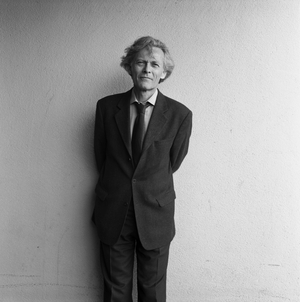 Portrait of Jean-Marie Horde (Jean Marie Horde), French director at the Bastille Theatre in Paris. Photography 2003