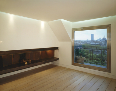 Parisian apartment, Paris 8. Architecture by Masakazu Bokura, 1991