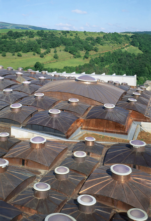 Micropolis, the insect town in Saint Leons in Levezou in Aveyron. Architect Bruno Decaris and scenographer: Francois Confino, 2000. photography 2000.
