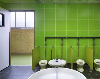 Kindergarten, Rue de Saussure, Paris 17th arrondissement. Architect Helene Fricout Cassignol, 2008.