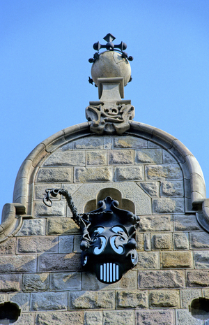 Casa Calvet in Barcelona (Spain), created by Antoni Gaudi (1852-1926) in 1898-1904.