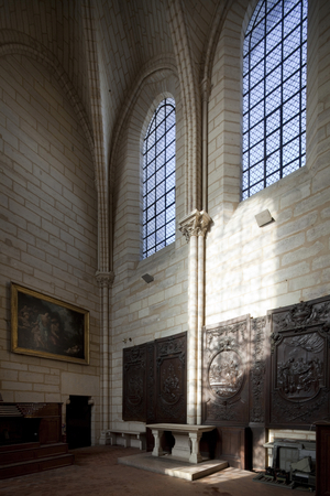 The room is on the floor of the south tower. Notre Dame de Paris Cathedrale Notre Dame de Paris - Paris 4 - XIIIth, XIIIth, XIXeme, rehabilitation by Viollet-le-Duc -