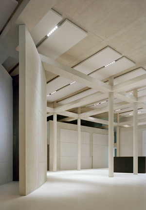 The extension of the town hall of Marseille (Bouches du Rhone). Architect Franck Hammoutene, 2006.