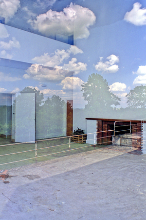 Villa Poiret in Mezy sur Seine (Les Yvelines). Construction 1924, architect Rob Stevens Mallet (1886-1945). Built for designer Paul Poiret.Photography 2000.