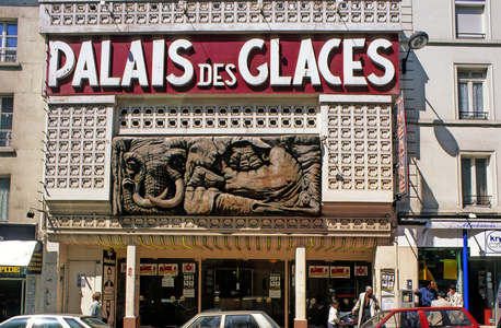 Le Palais des Glaces, Rue du Faubourg du Temple in Paris 10th.