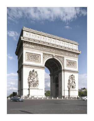 The Arc de Triomphe, Paris (photo)