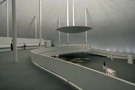 The City Museum, Conjunto Cultural da Republica, in Brasilia (Brazil). Architect Oscar Niemeyer. Completion: 2006. Photography 10/04/07.