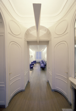 Salon du Ministere de la Culture, 3 rue de Valois, Paris 1. Architect Canal, 1985.