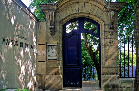 House of the writer Honore de Balzac, Paris 75016.