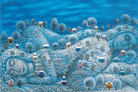Winter, 1977 (oil on canvas)