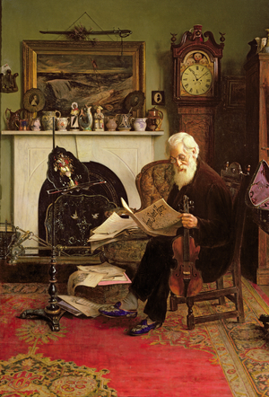 His Favourite (oil on canvas) (detail of 15392)