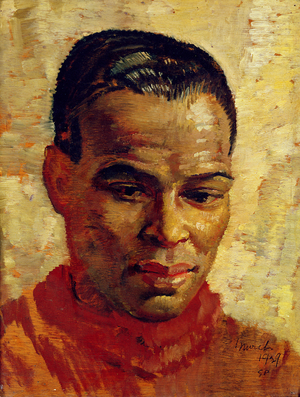 Portrait of a Man, possibly Henry Thomas, 1929 (oil on panel)