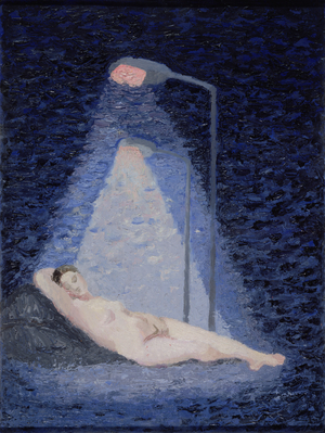 Streetlight Venus, 2007 (oil on panel)