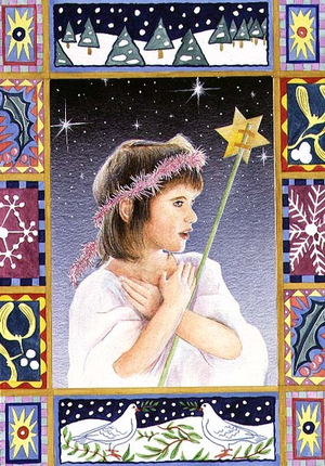 Child with Star (w/c)