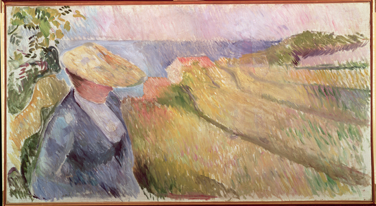 The Open Air (oil on canvas)