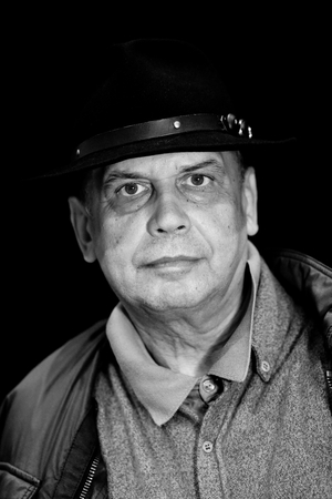 Portrait of Russian writer and interpreter Vladimir Fedorovsky. March 2012.