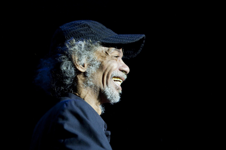 Gil Scott Heron (Gil Scott Heron). Cite de la musique, Paris. Photography 2010 (08/09/2010)