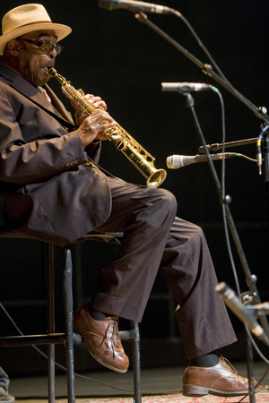 Archie Shepp, Grande Halle de la Villette, Paris.
