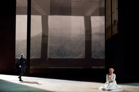 Don Carlo, opera by Giuseppe Verdi at the Opera Bastille, Paris, February 2010. Orchestre et choreurs de l'Opera de Paris directed by Carlo Rizzi and directed by Graham Vick. Photography