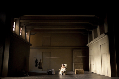 Les Noces de Figaro, opera by Wolfgang Amadeus Mozart at opera Bastille, October 2010. Orchestra and choir of the Opera de Paris directed by Philippe Jordan and directed by Giorgio Strehler. Photography