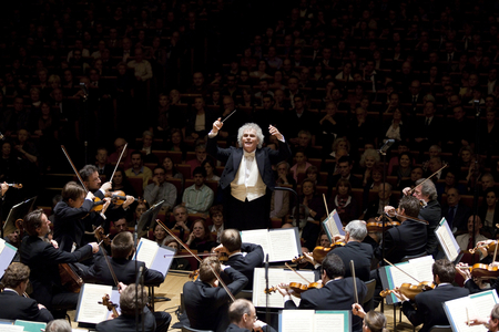 Berliner Philharmoniker directed by Simon Rattle, Salle Pleyel, Paris.