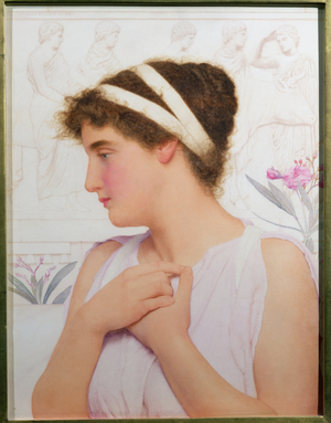 Carina, 1900 (w/c on paper) (pair of 111180