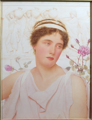Claudia, 1900 (w/c on paper) (pair of 111181)
