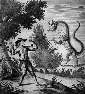 Mountain Dragon, c.1660 (engraving)