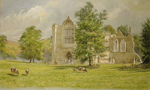 Bolton Abbey, 1988 (w/c)